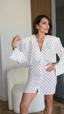 Miniabito Pois Bianco