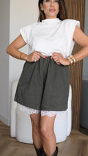 Pantaloncino Pizzo 6199 Cachi