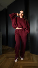 Tuta Baloon Bordeaux