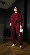 Tuta Baloon Bordeaux