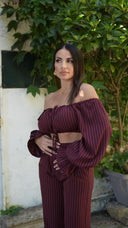 Coordinato Love Bordeaux