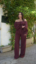 Coordinato Love Bordeaux