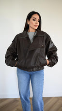 Giubbino ecopelle 613