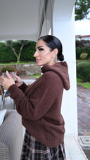 Maglione ZD0072 Marrone