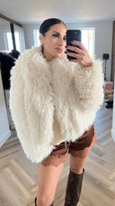 Pelliccia Magnolia Bianco