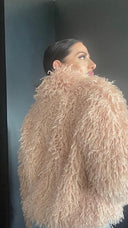 Pelliccia Magnolia Rosa