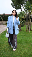 Blazer Cortina Azzurro