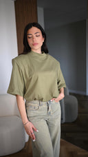 MaxiShirt Spalline Verde