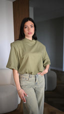 MaxiShirt Spalline Verde