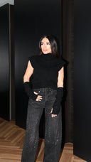 Maglioni Manicotti Nero