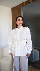 Camicia Intreccio Lavia Bianco