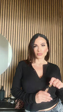 Shirt Bottoncini  Nero