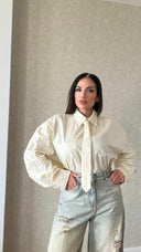 Camicia Cravatta Lavia Giallo