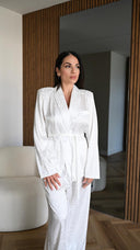 Coordinato Leo Seta Bianco