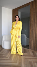 Coordinato Leo Seta Giallo