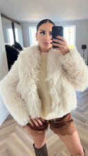 Pelliccia Magnolia Bianco